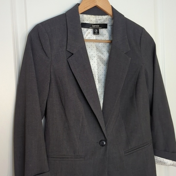 Kensie Gray Blazer - Picture 4 of 6